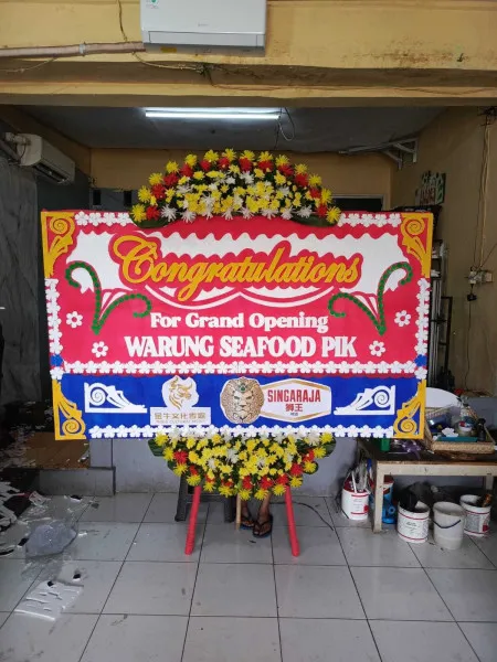 Papan Bunga Ucapan Selamat Tuntungpait Kutoarjo
