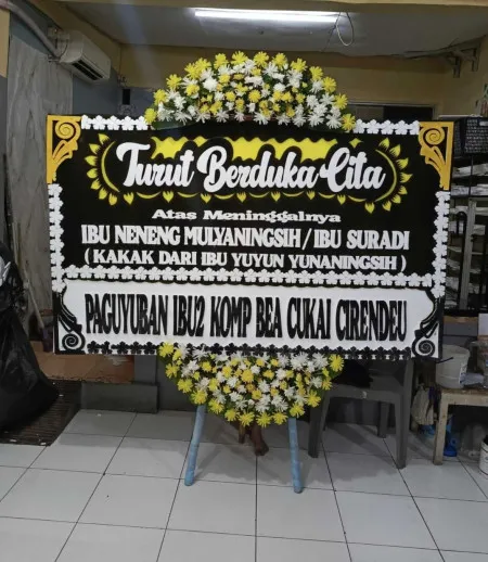 Papan Bunga Duka Tuntungpait Kutoarjo